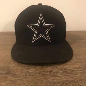 All Black Dallas Cowboys New Era SnapBack 7 1/4